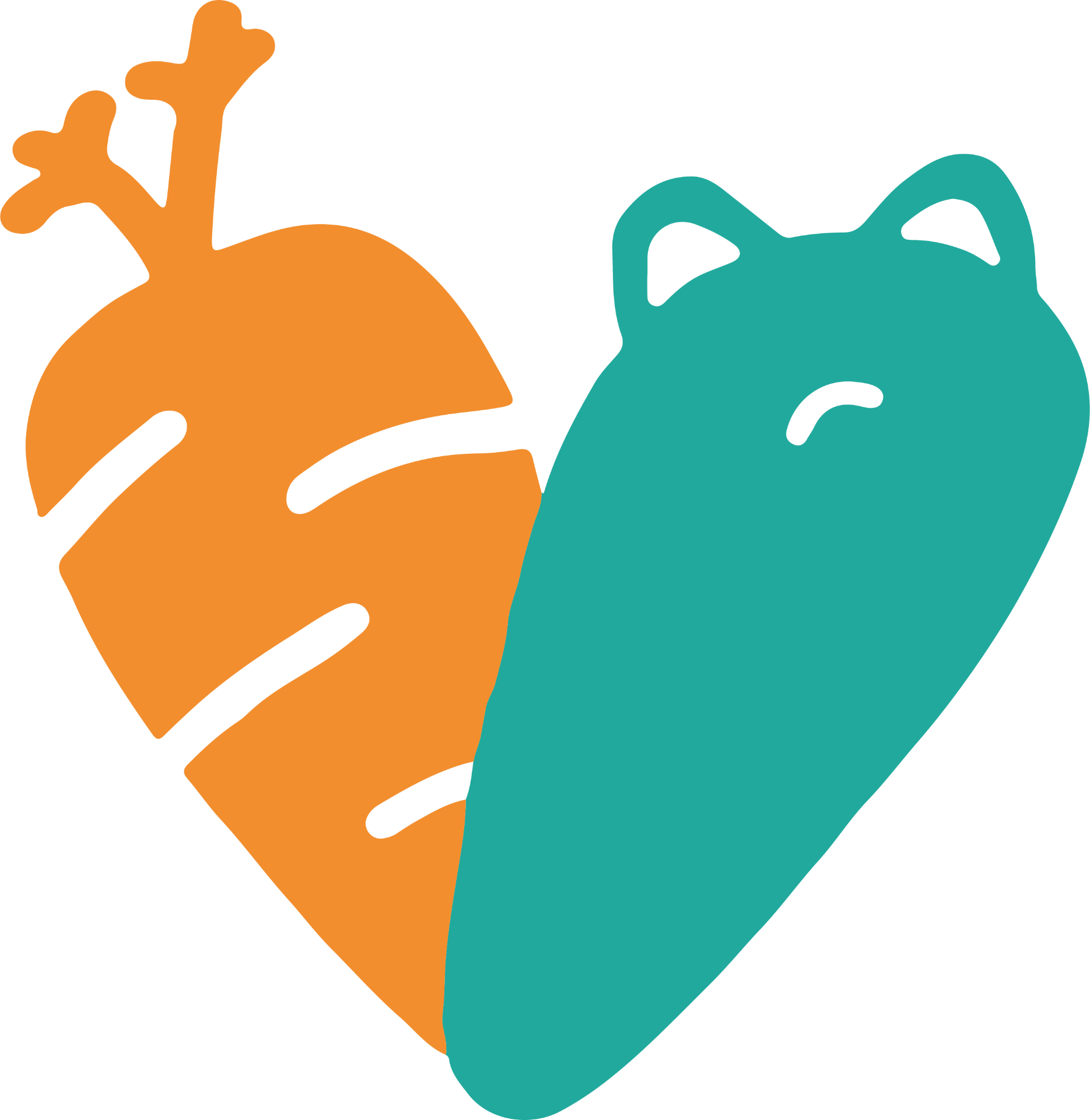 UCI Basic Needs Center heart logo